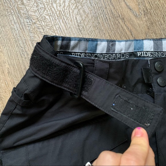 ✨RIDE✨Men’s Snowboard Ski Pants✨Size Large with Adjustable Waist✨Not Insulated - Picture 8 of 12